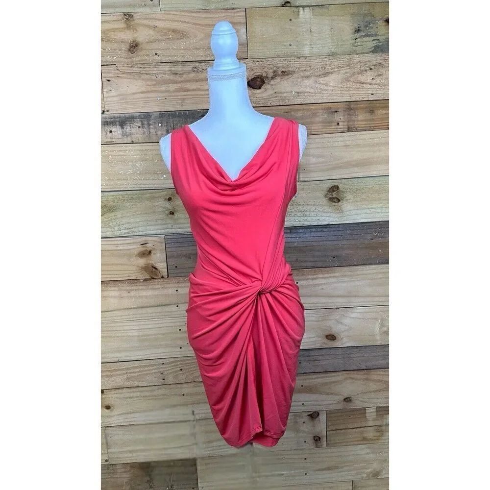 New York & Co Form Fitting Twist Front Sleeveless Dress Size Women’s Size XS